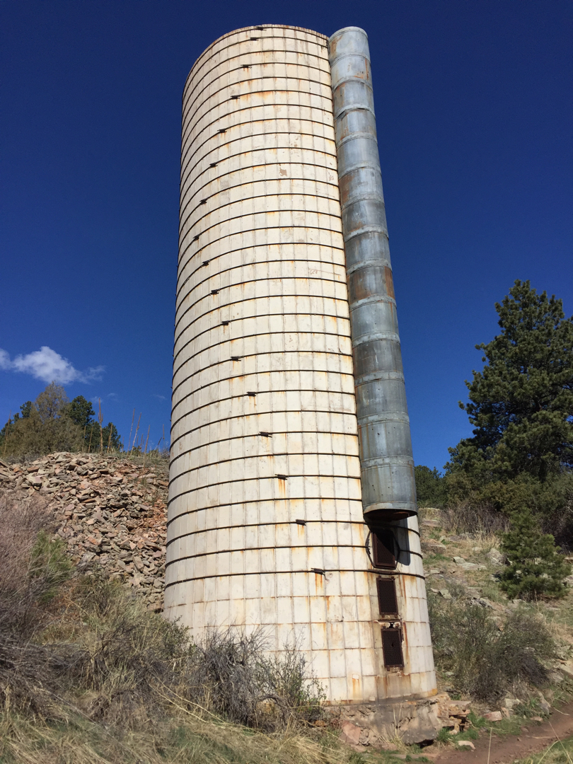 Picture Rock Trail abandoned silo