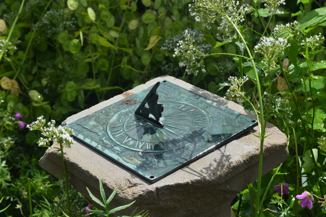 Sundial in Bailey Garden