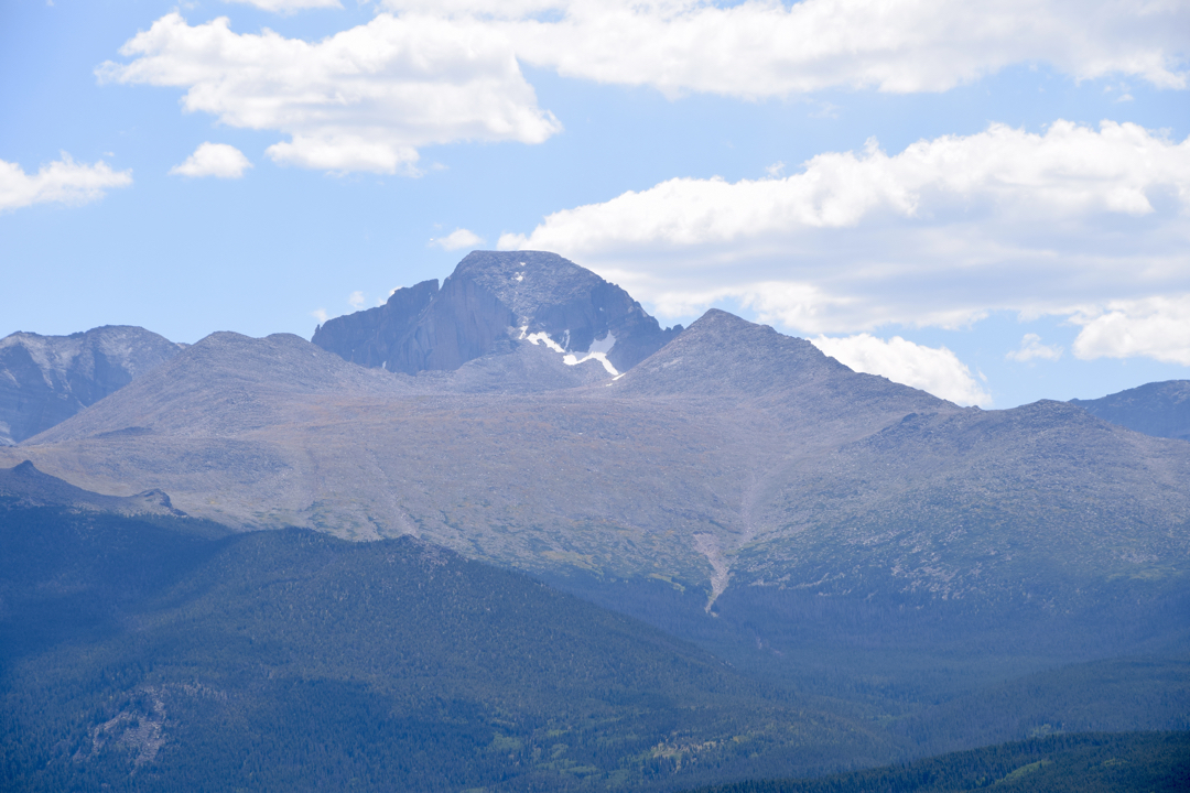 Longs Peak from Rocky Mountain National Park