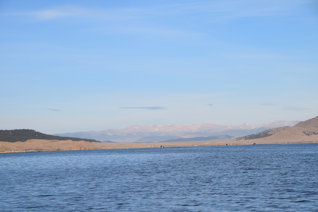 Eleven Mile Reservoir looking north