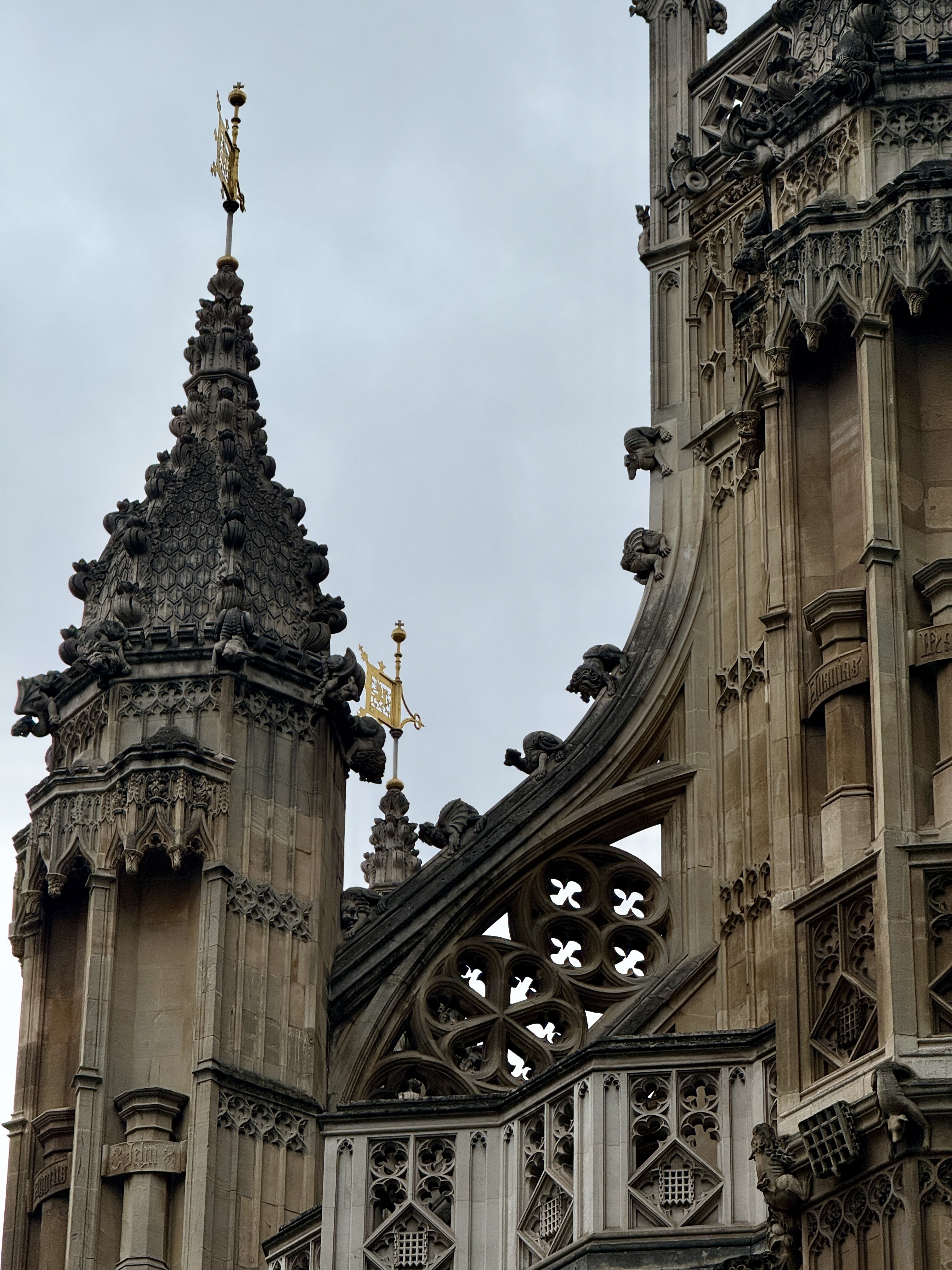 Exterior of the Henry VII's Lady Chapel at Westminster Abbey