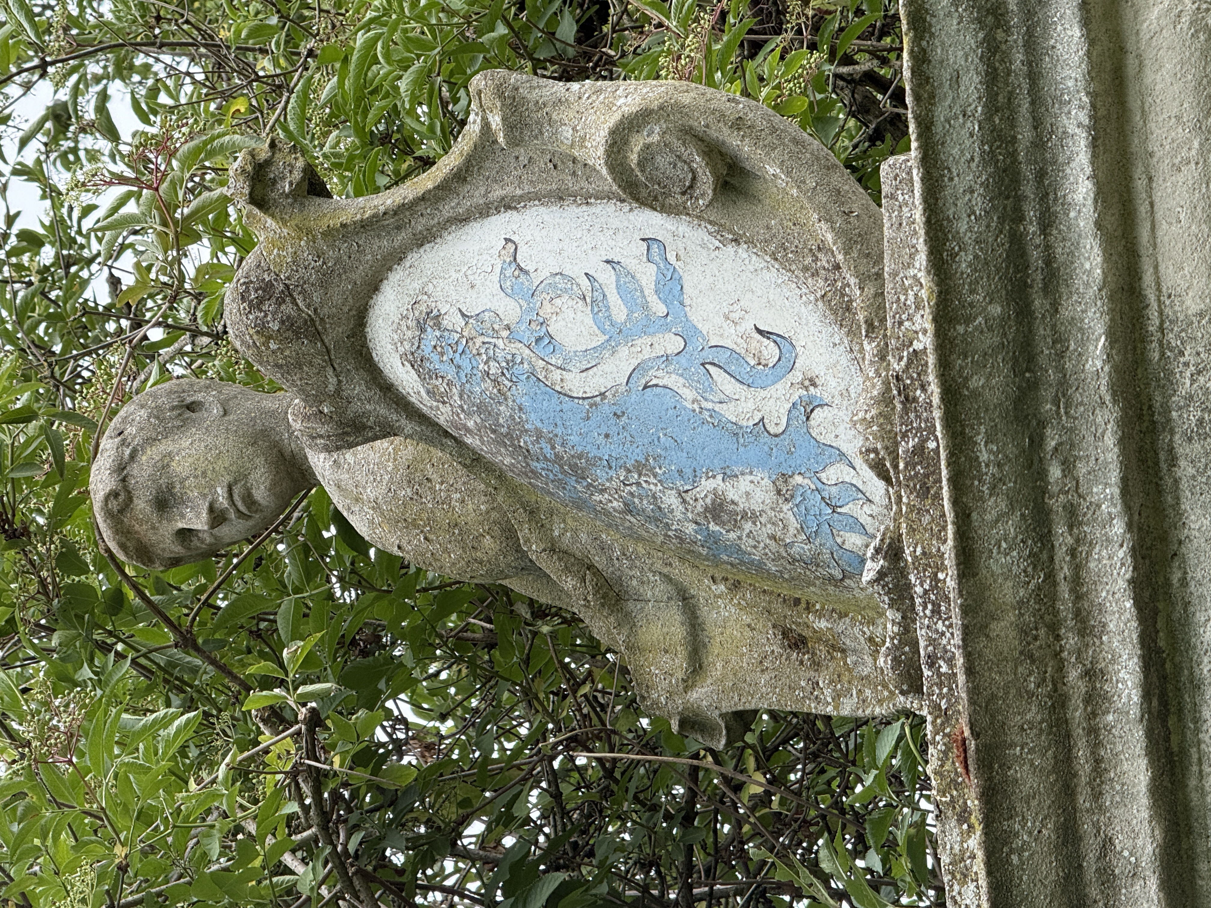 Statue at St. John's Lodge Gardens