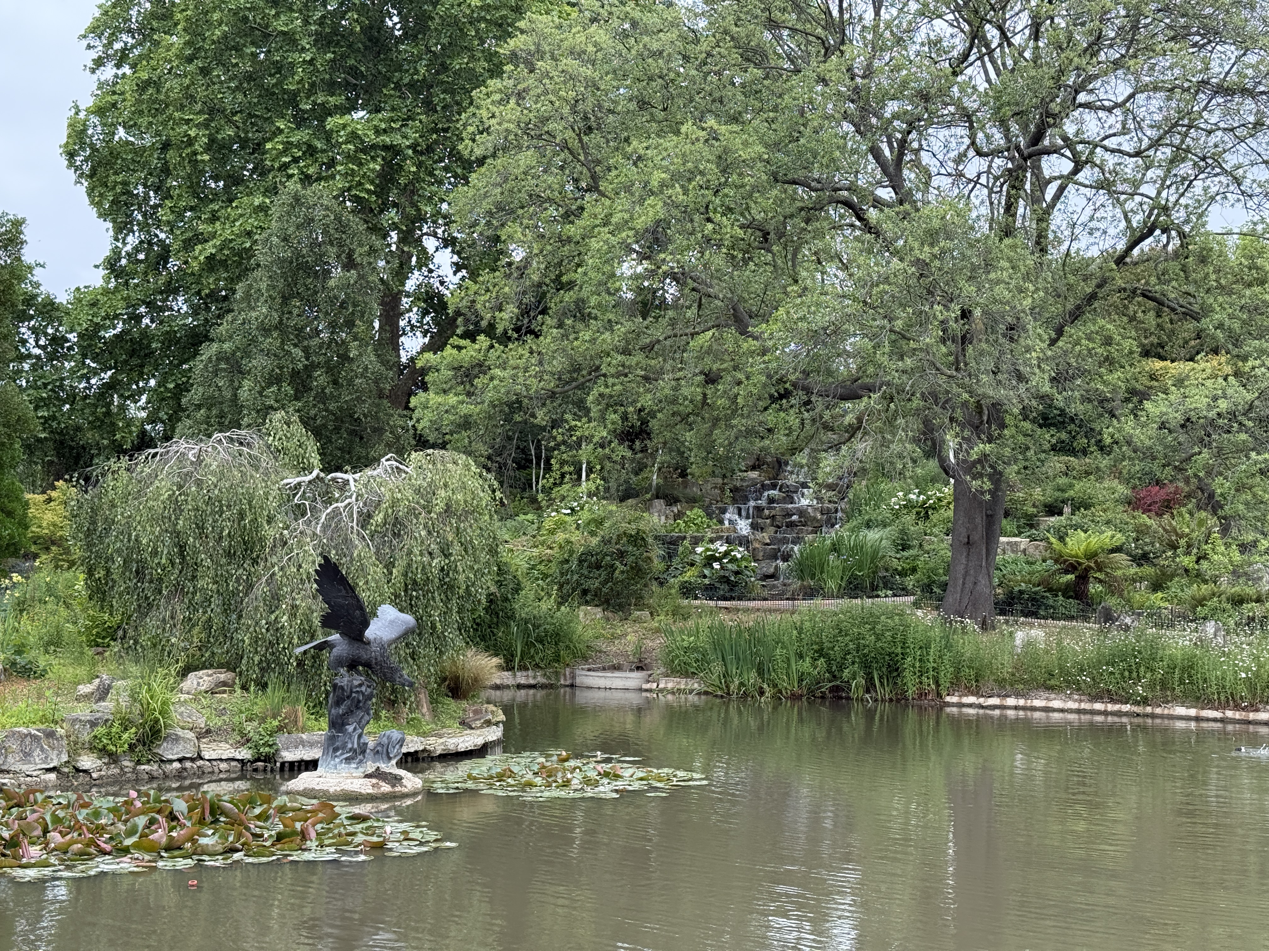 Japanese Garden area at Regent's Park
