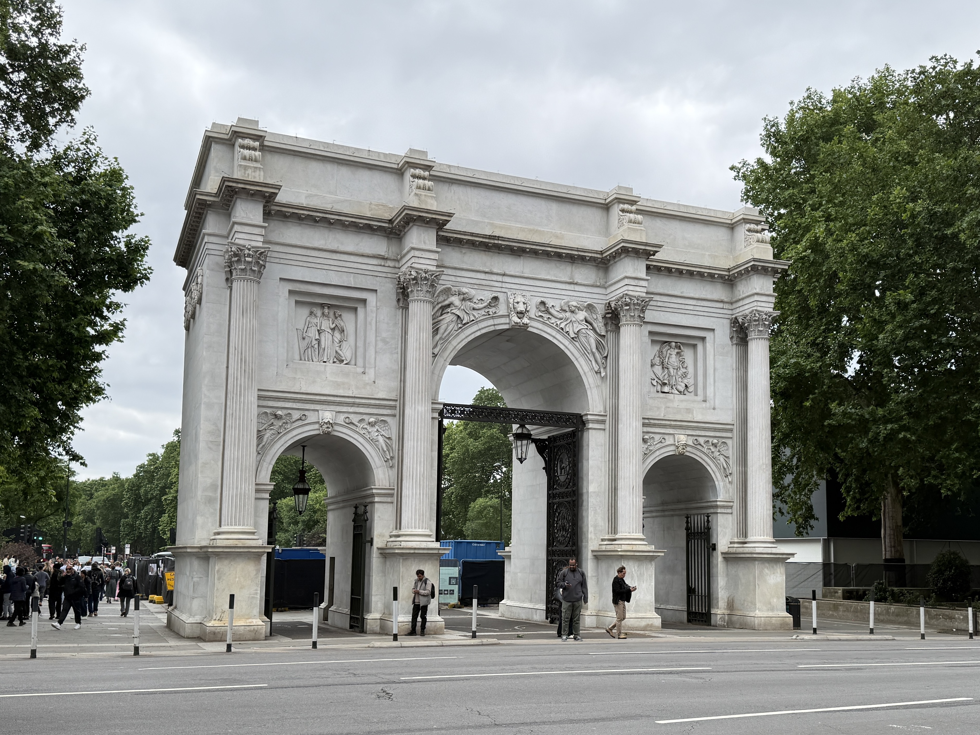 The Marble Arch near Hyde Park