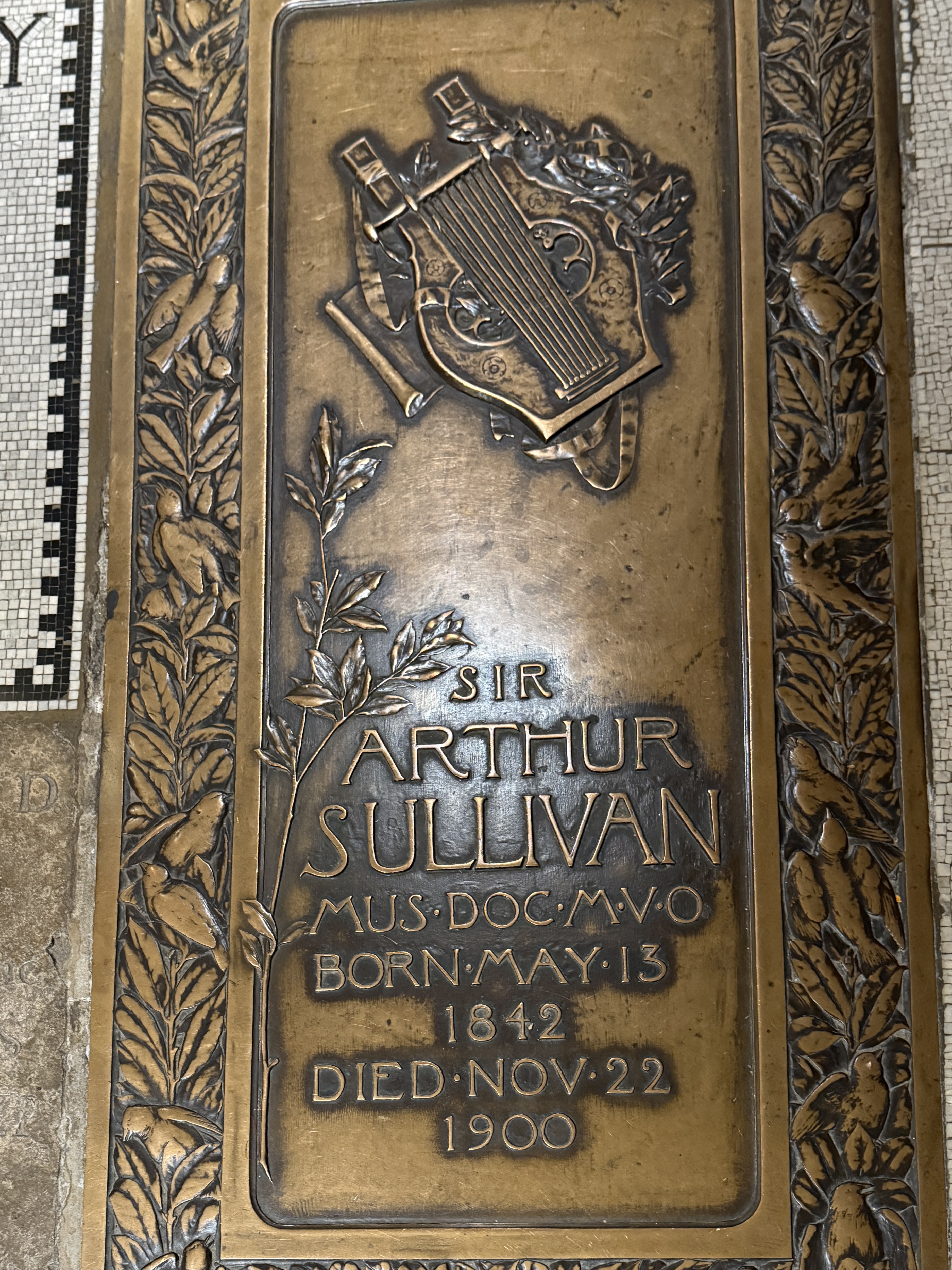 Arthur Sullivan's tomb