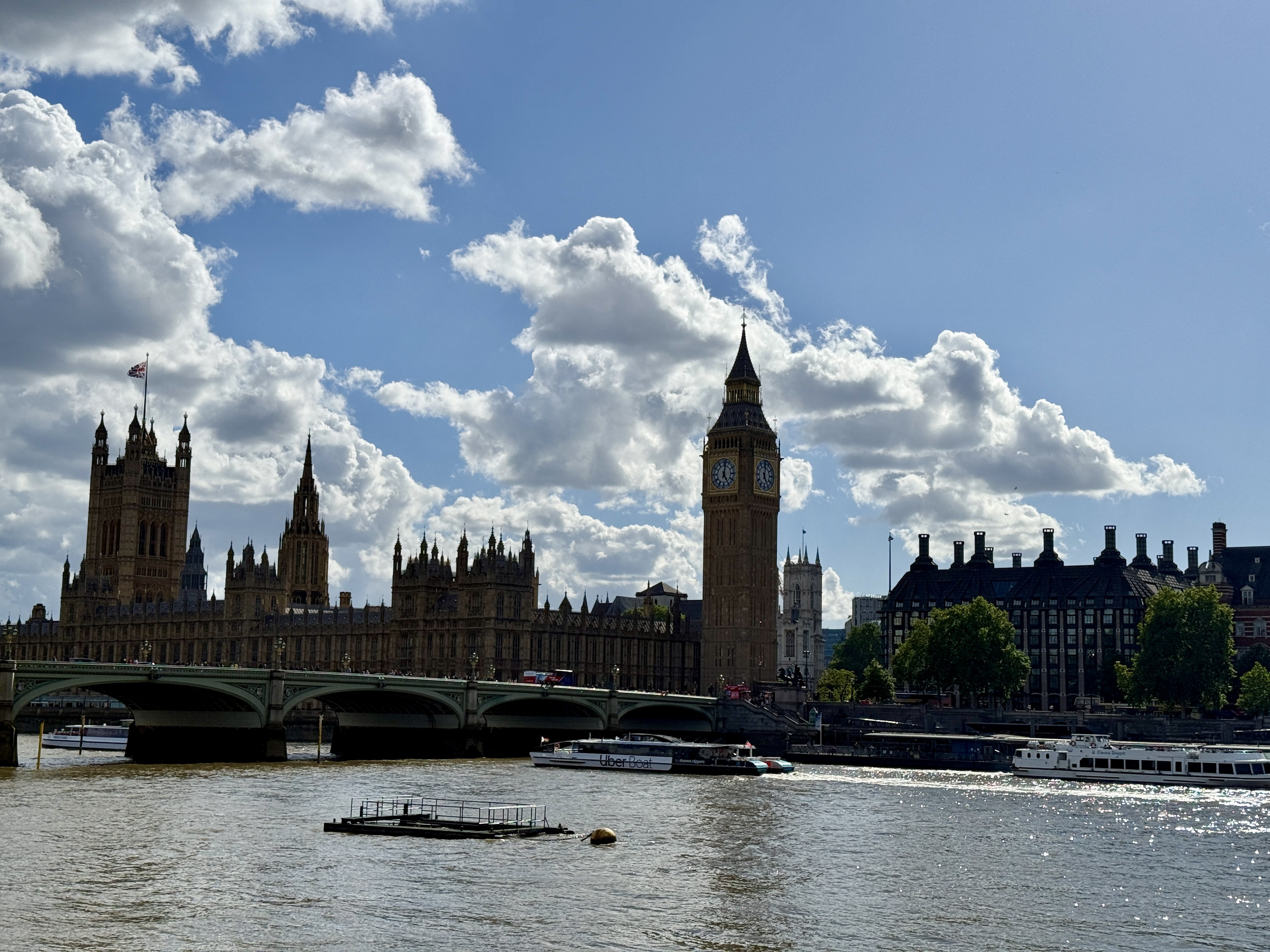 Westminster from The Queen's Walk