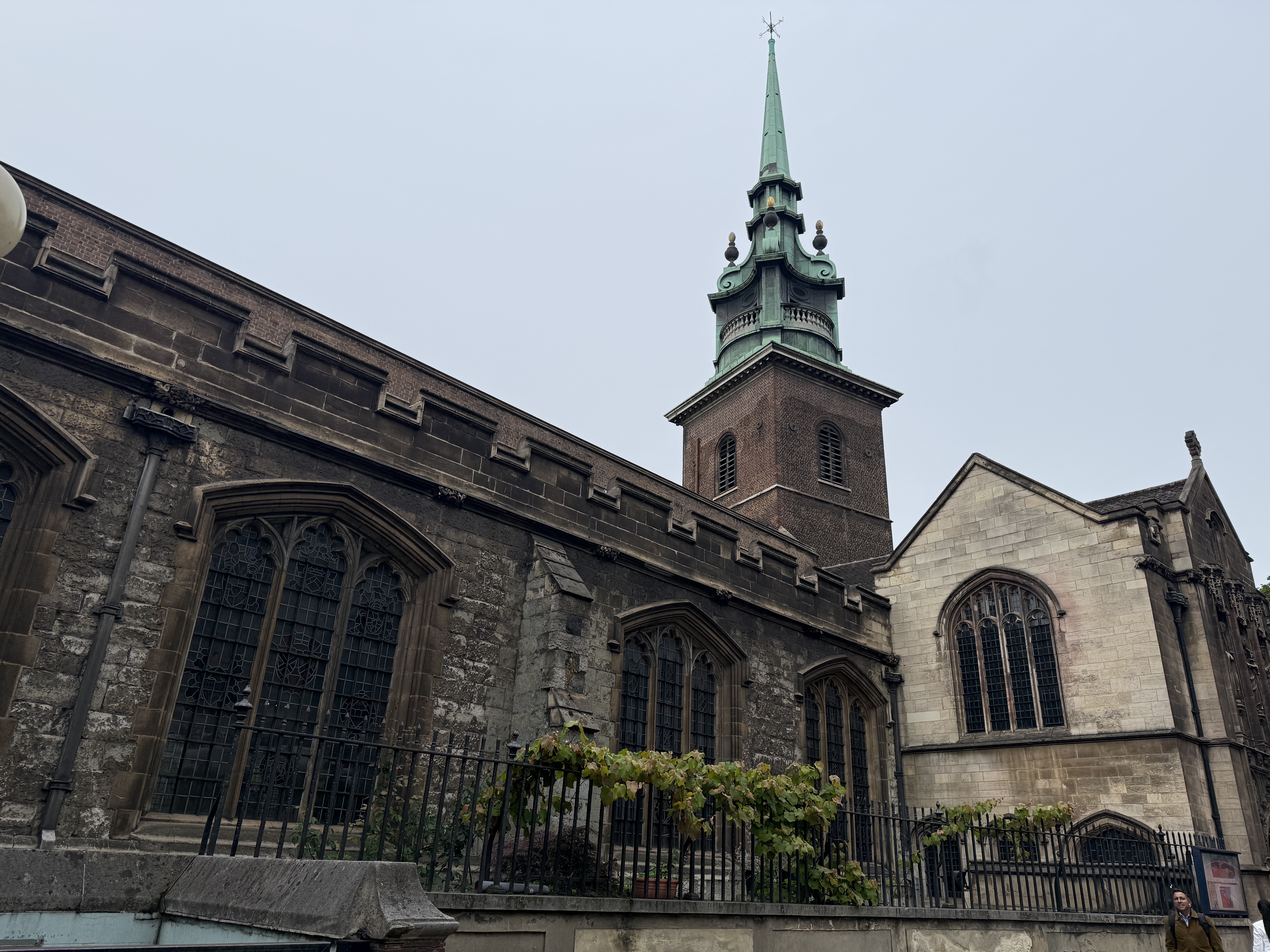 All Hallows at the Tower Church, built in 675 AD