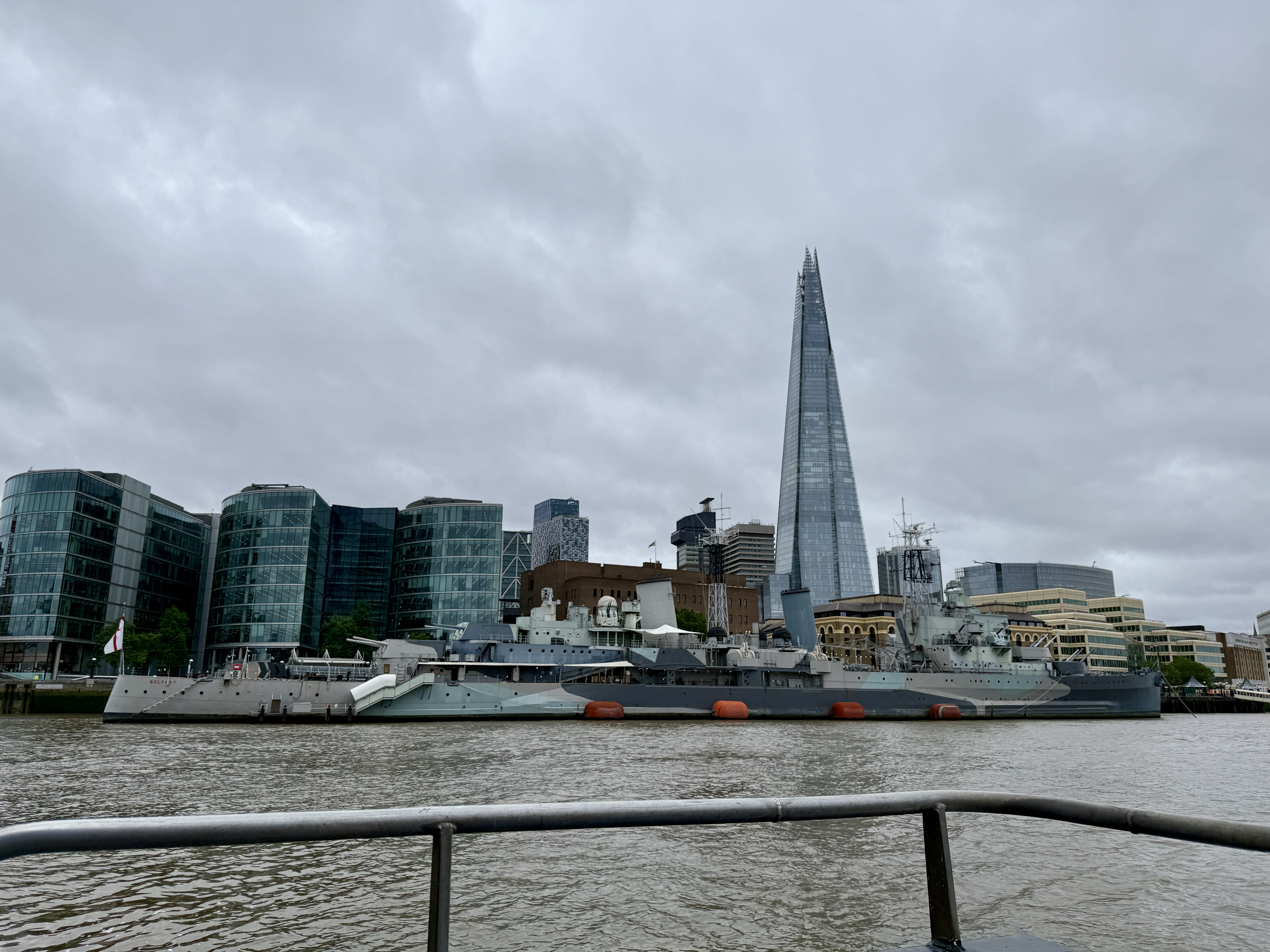HMS Belfast and The Shard