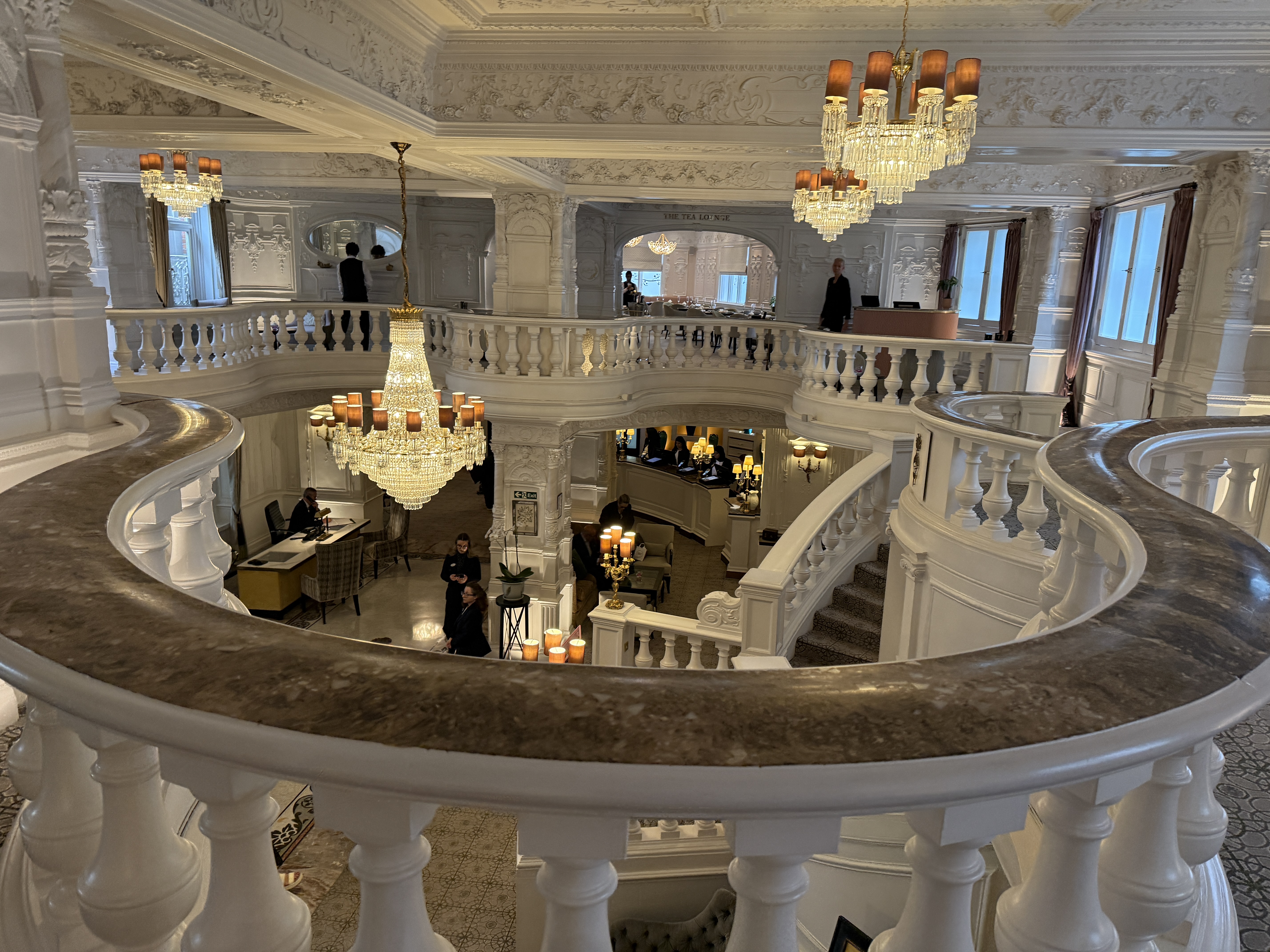 Upstairs at St. Ermin's