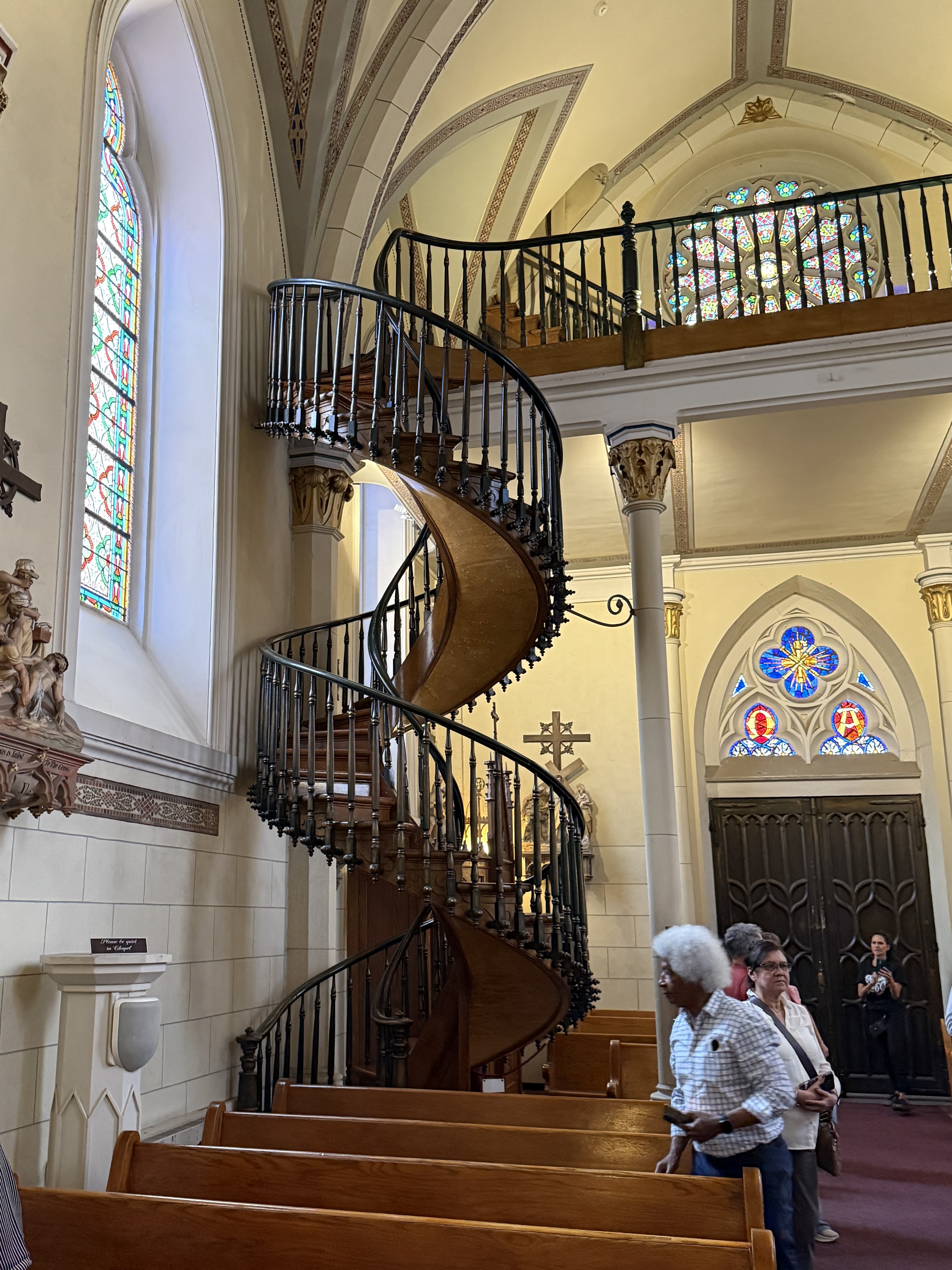 The Miraculous Staircase in the Loretto Chapel