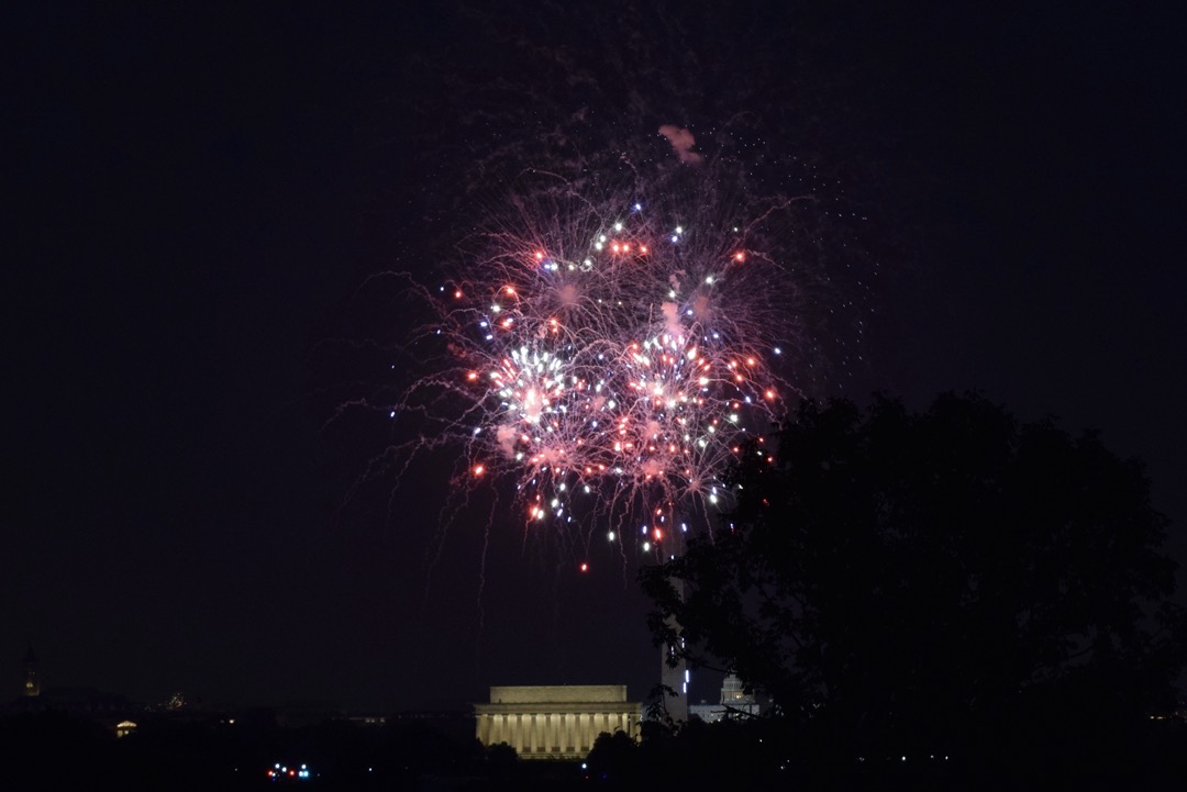 Capitol fireworks