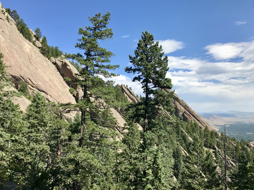 Flatirons from Royal Arch
