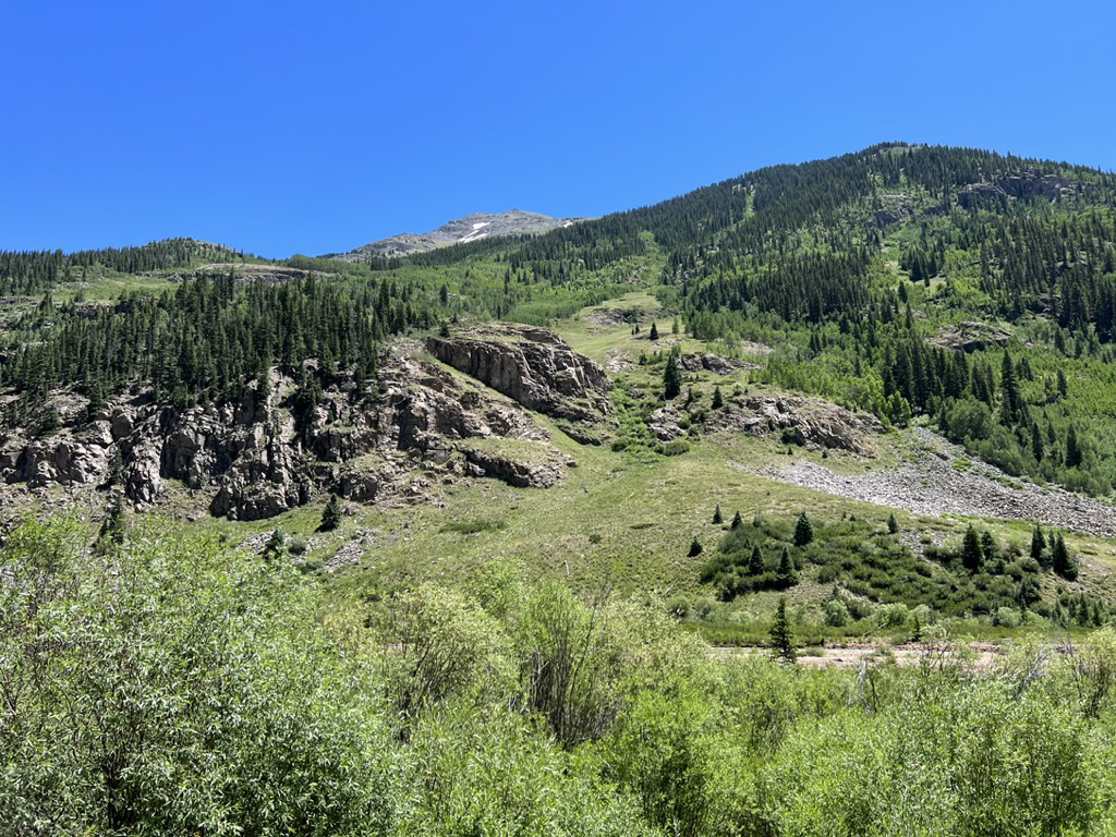 The view near Silverton