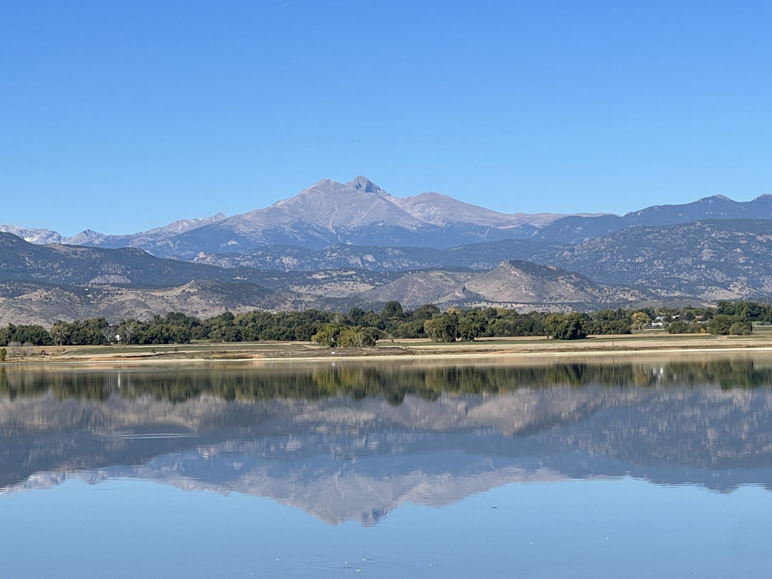 Front Range, reflected