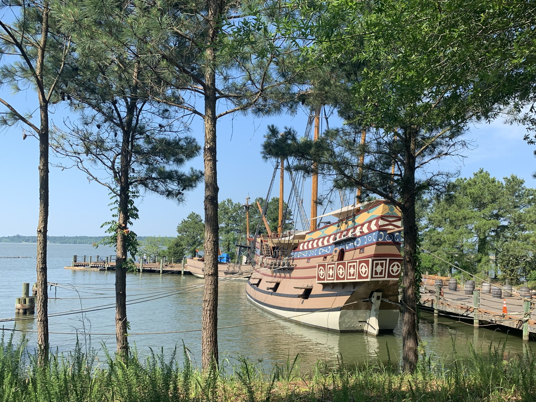 Recreation of the Susan Constant at Jamestown