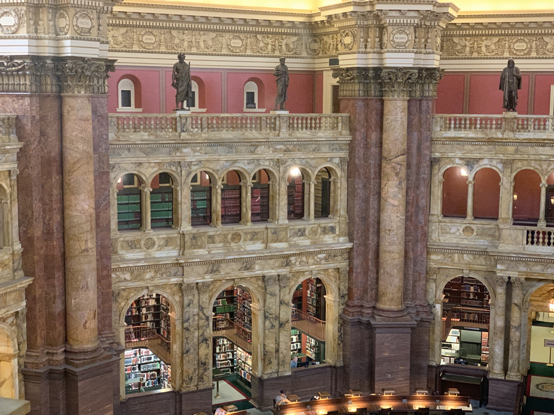 Library of Congress research stacks