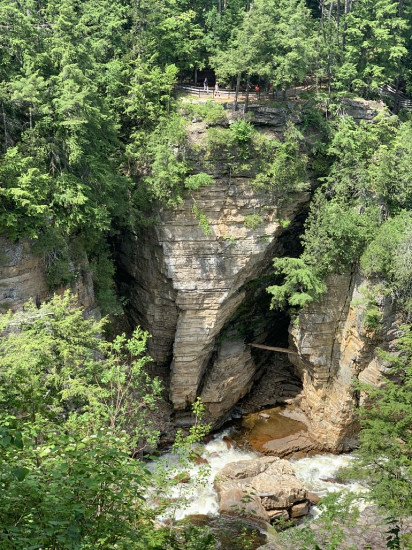 Elephant Head rock at Ausable Chasm