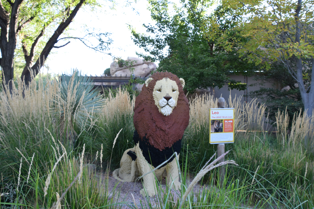 The LEGO Brick Lion, Denver Zoo