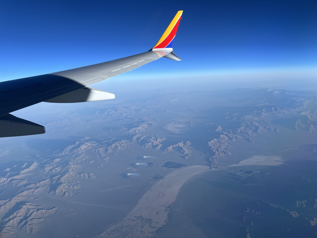 Ivanpah Solar Power Facility in the Mojave Desert