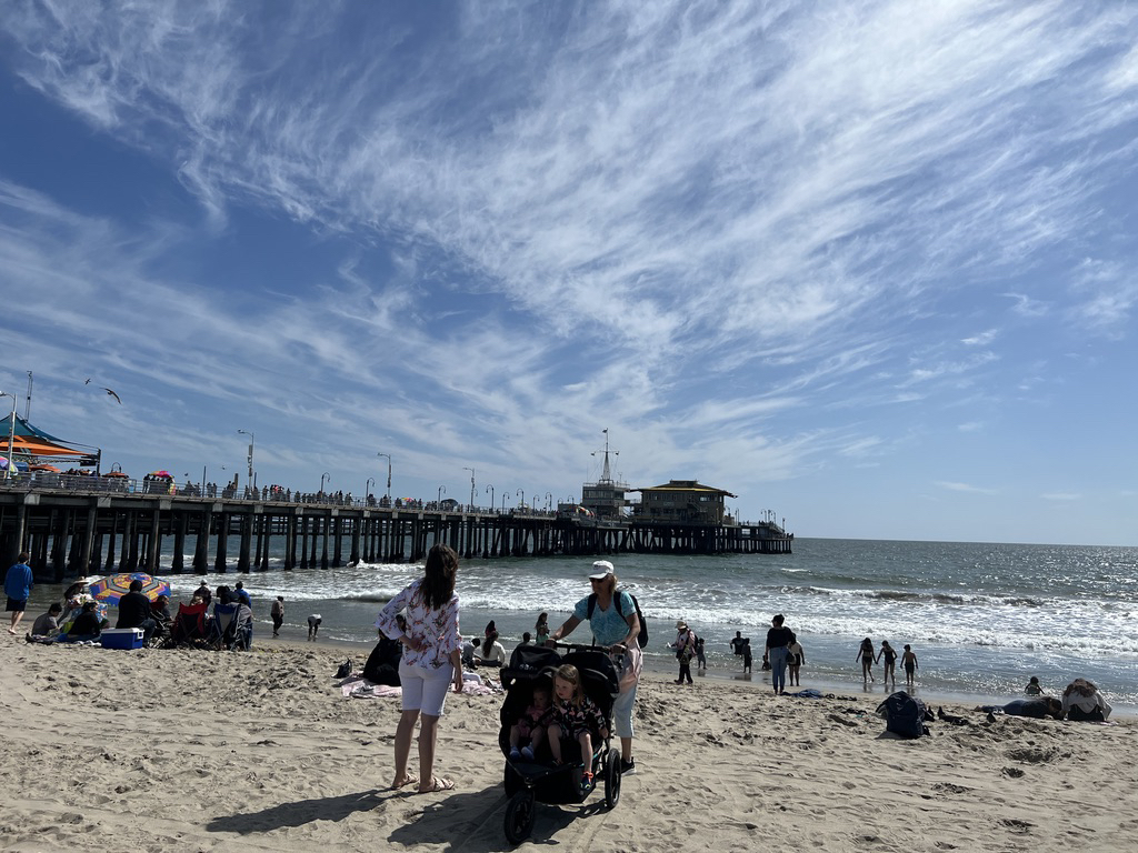 Santa Monica beach