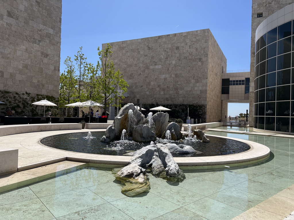 Getty Center fountain