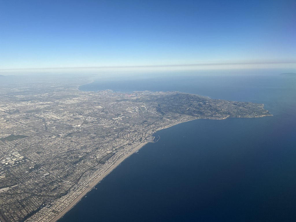 Flying out of LAX