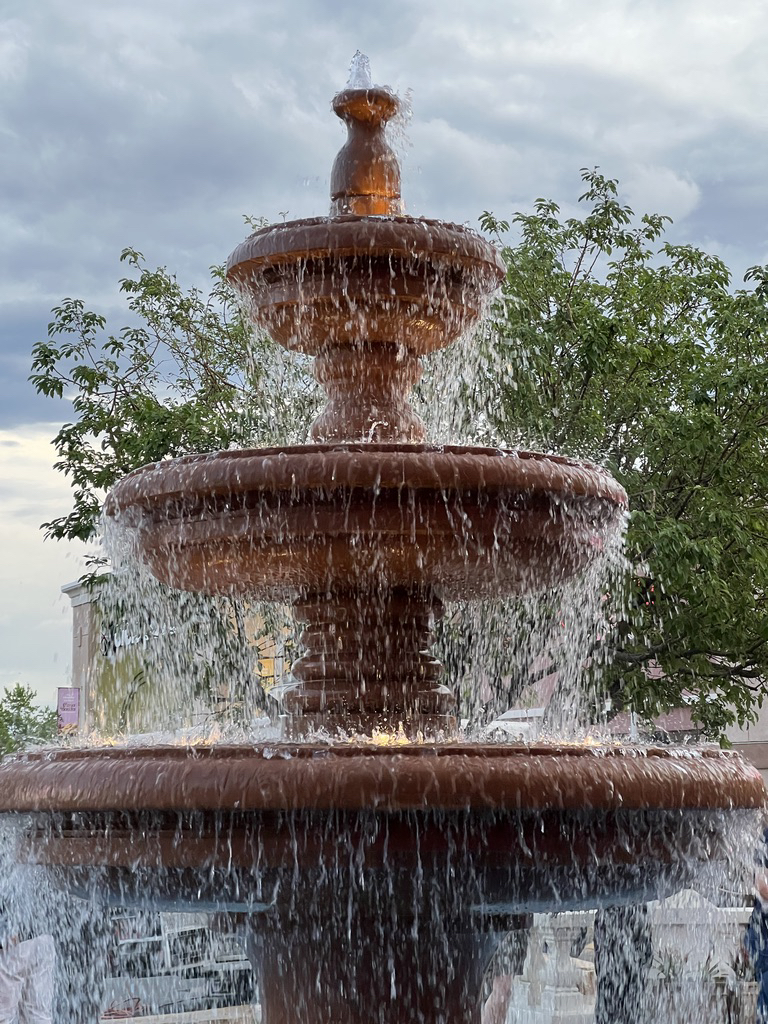 The fountain at Casa Bonita