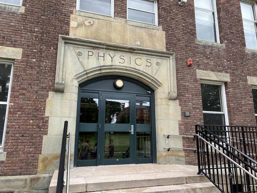 Physics building at Williams