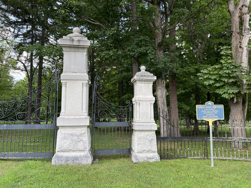 Forest Park Cemetery in Troy, NY