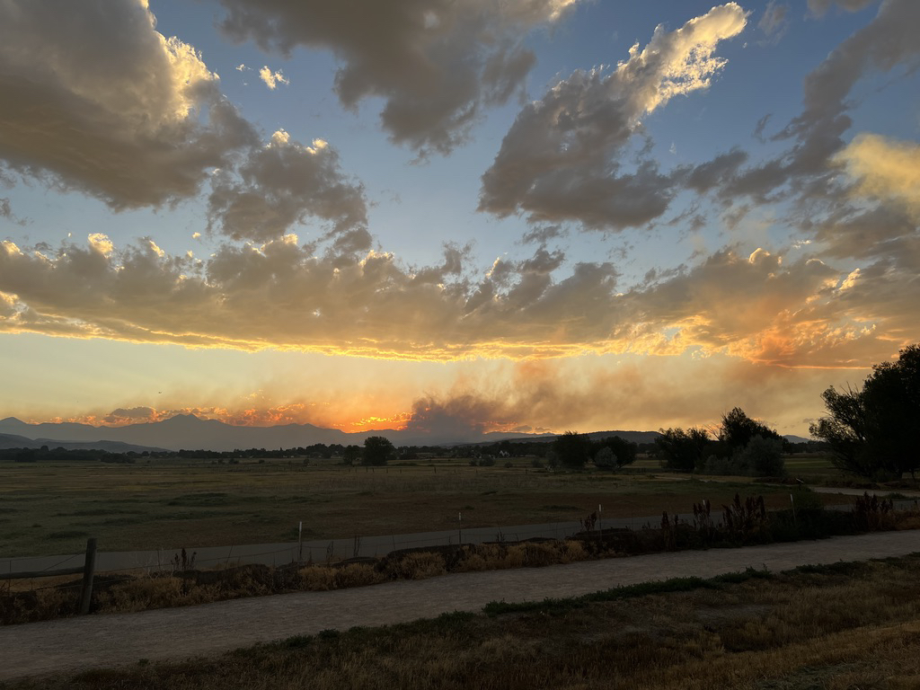 Stone Canyon fire in Lyons, CO