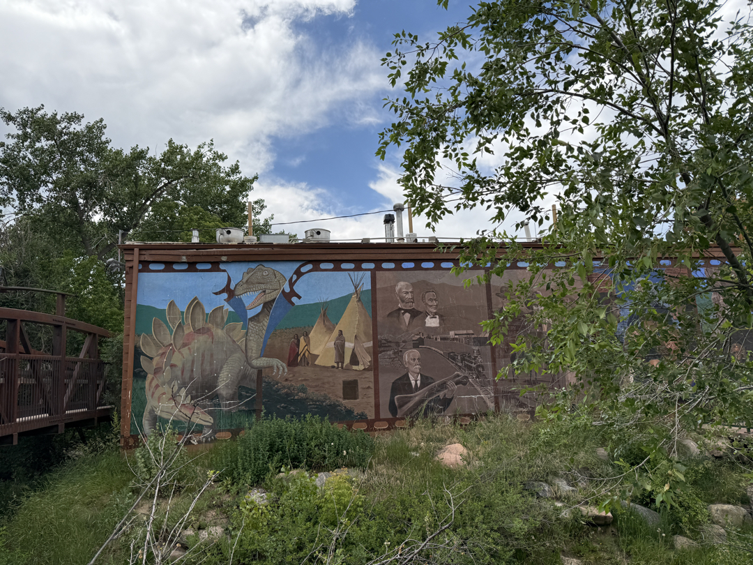 Mural in Morrison, CO