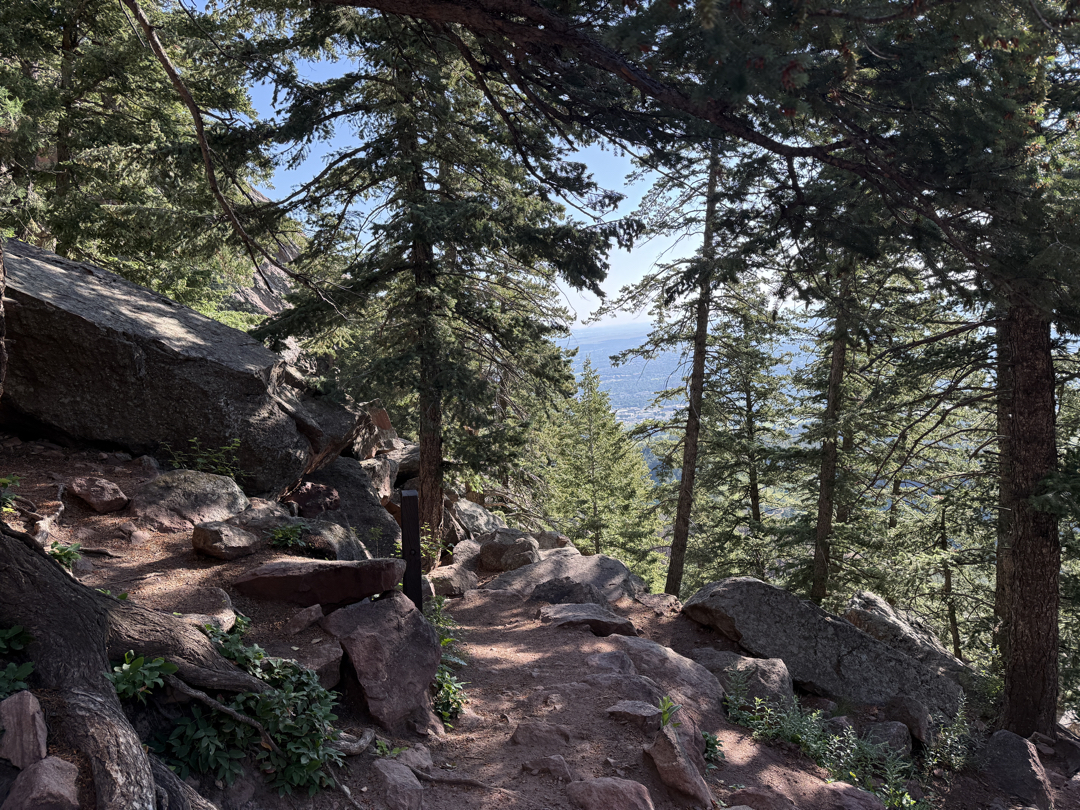 The path back down