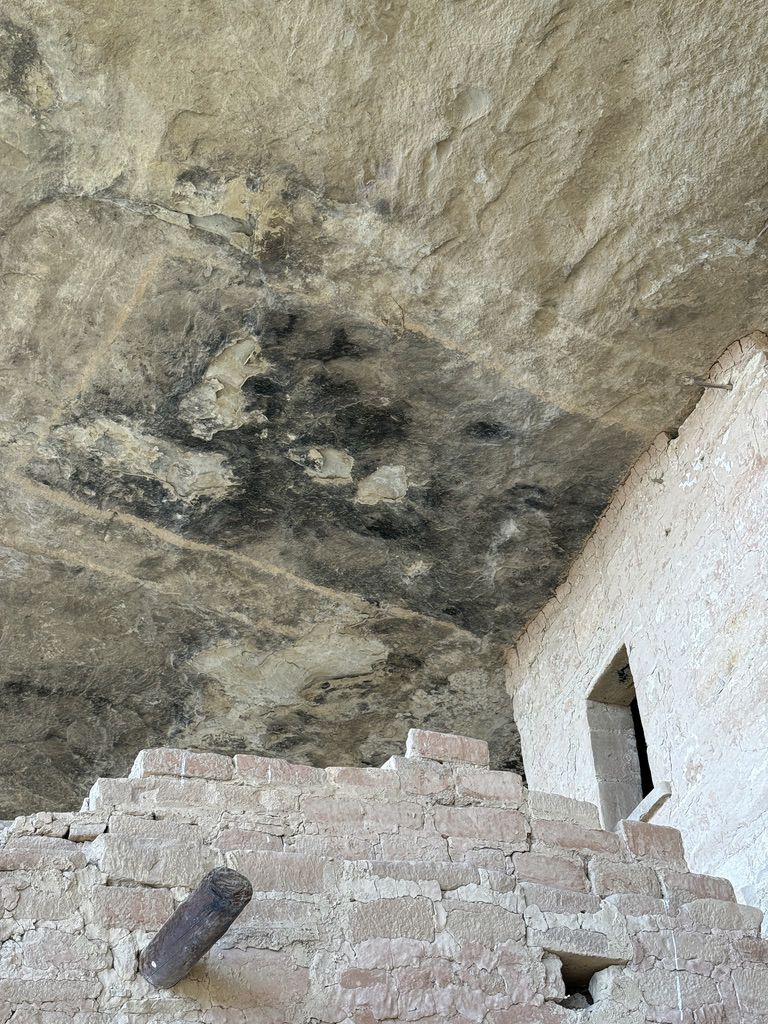 Detail of soot and ghost walls
