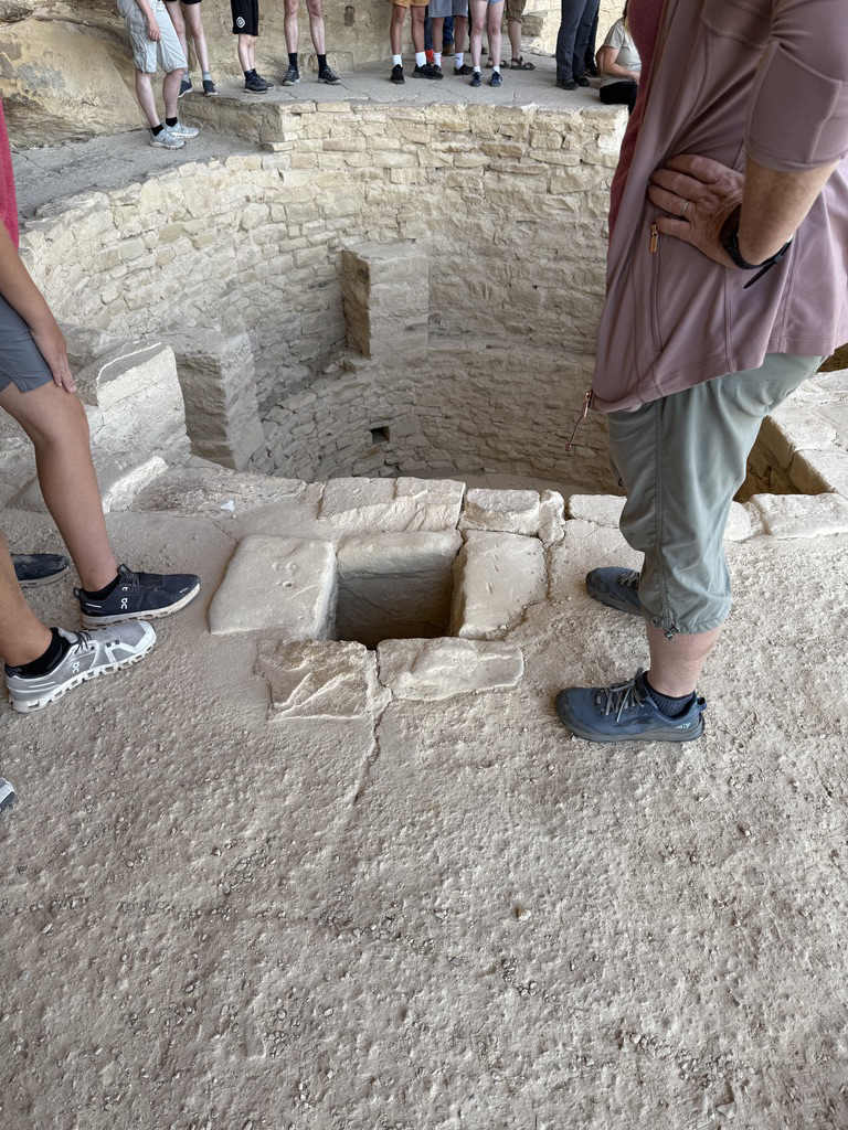 Kiva ventilation shaft