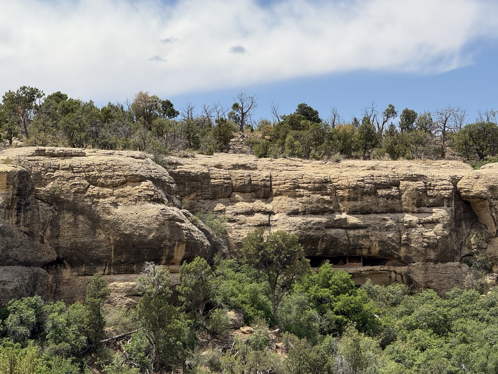 One of the more than 600 cliff dwellings scattered around Mesa Verde
