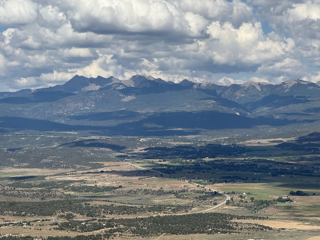 Coming down from Mesa Verde