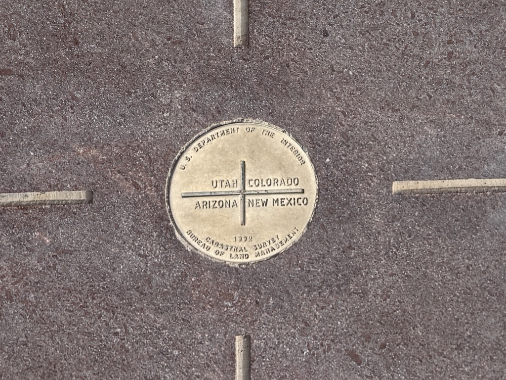 Four Corners survey marker