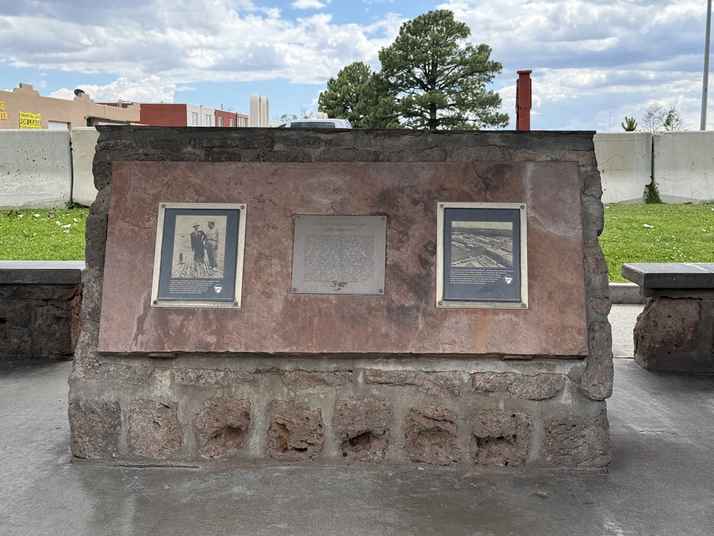 Los Alamos historical marker