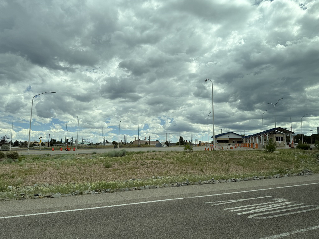 Los Alamos National Lab gate