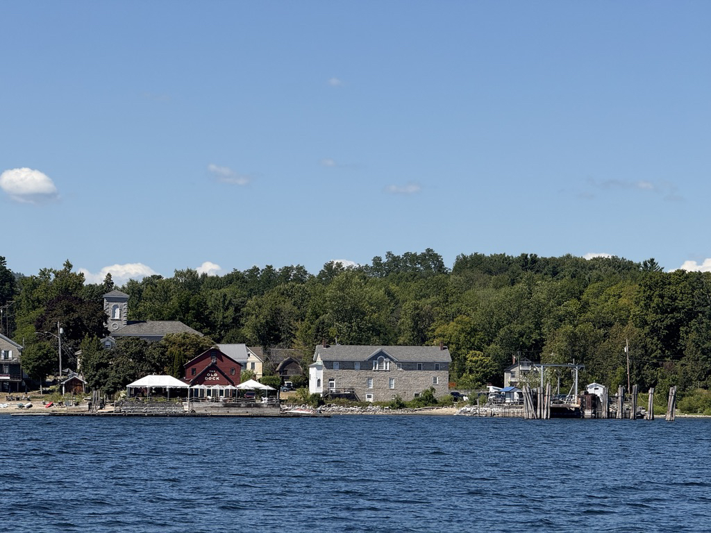Coming into Essex, NY