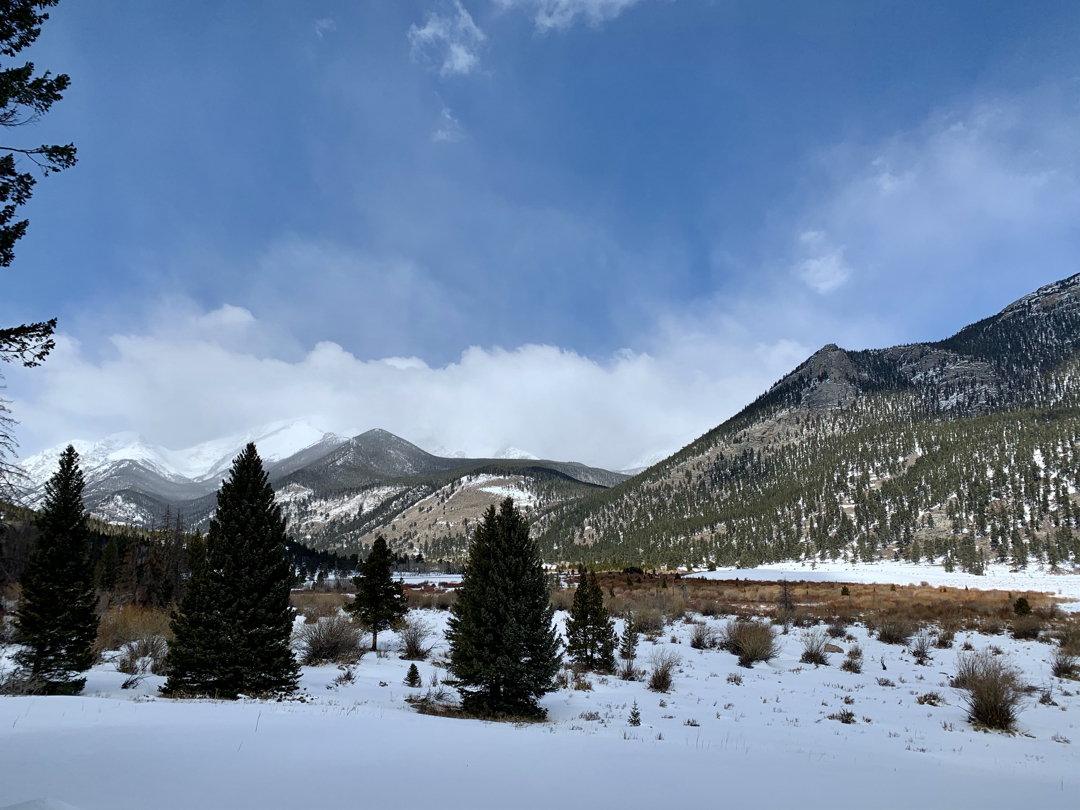 Rocky Mountain National Park near Sheep Lake
