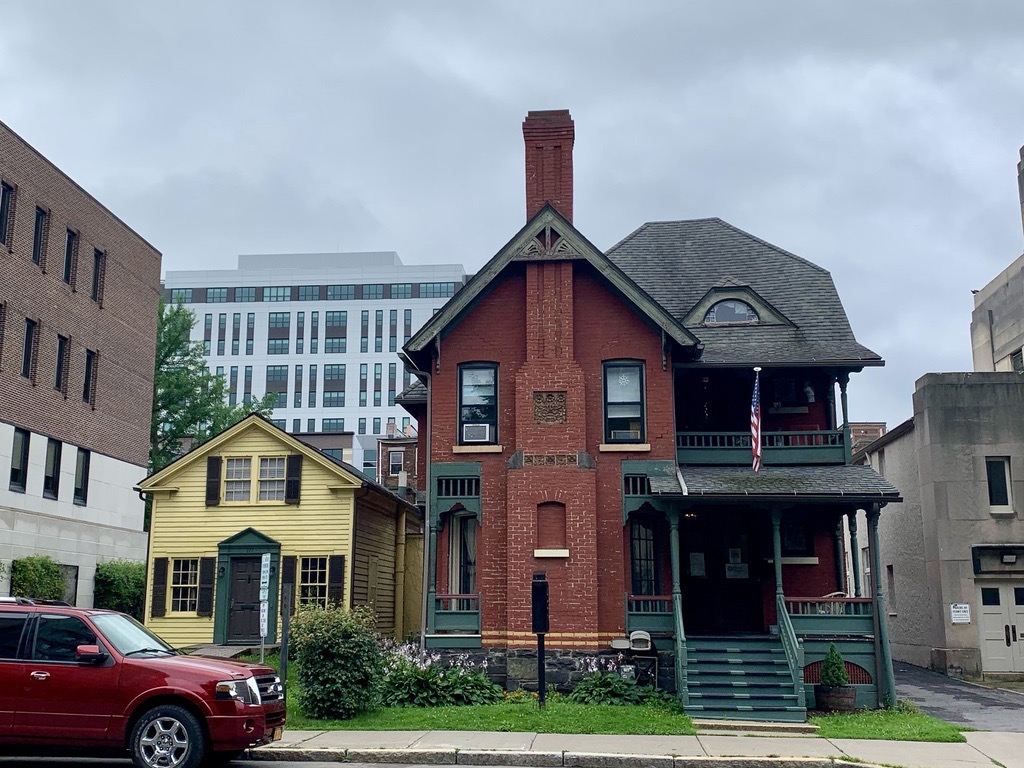 Interesting houses in downtown Ithaca, NY